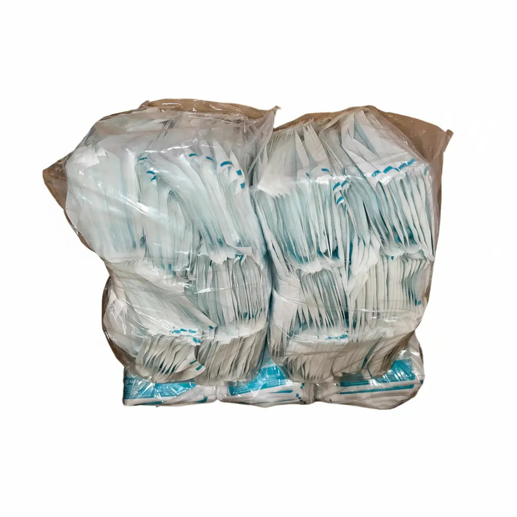 Bulk pack of 500 sterile packs of 7.5cm x 7.5cm 8 ply cotton gauze swabs