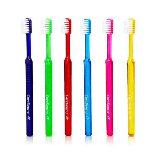 Caredent 4R Adult Toothbrush Soft 72pcs