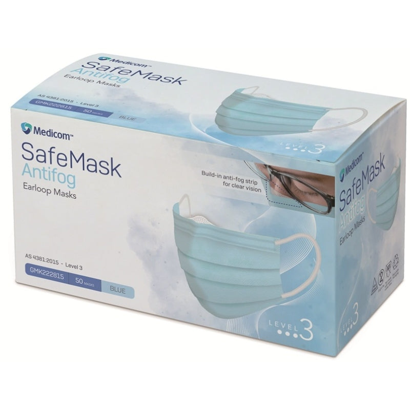Face Masks - Anti-Fog with Earloop