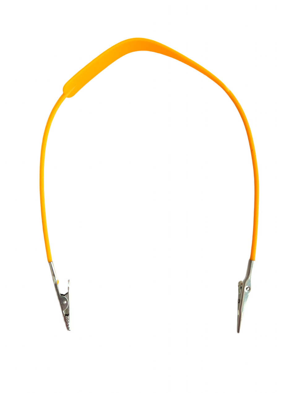 Bib Chain/Clips Orange