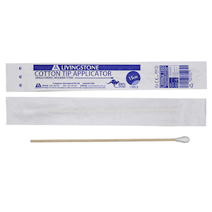 Sterile Cotton Tip Applicators 100pcs/bag
