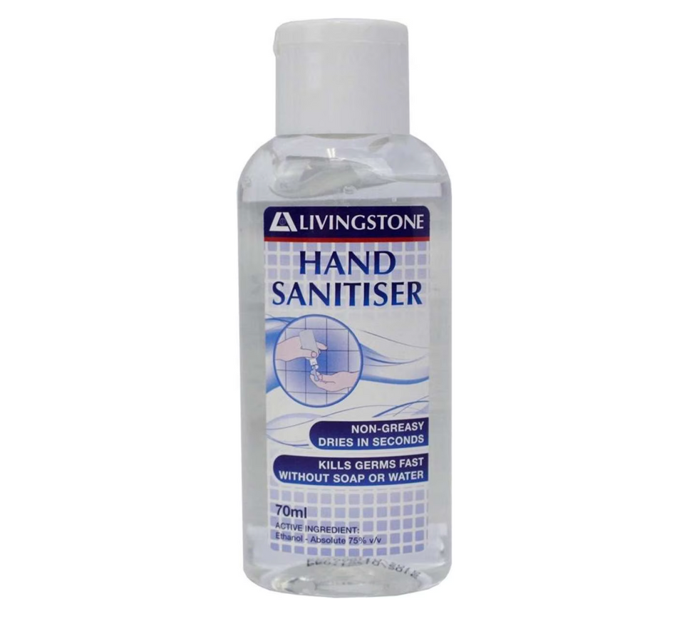 Antibacterial Hand Sanitiser and All-Purpose Sanitising Gel 70ml
