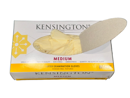 Latex Medical-grade examination gloves - Kensington 1975