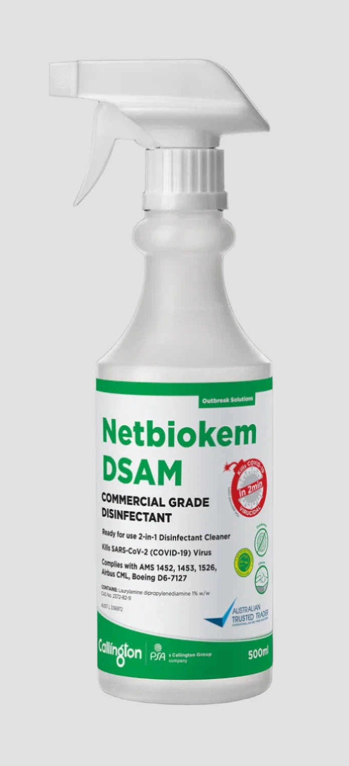 Netbiokem DSAM+ Hospital Grade Disinfectant 500ml