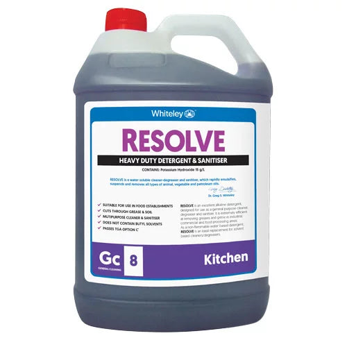 Resolve - All Purpose Detergent & Sanitiser 5L