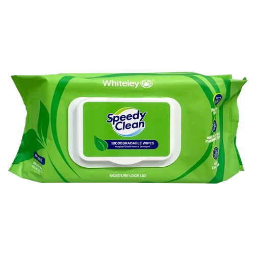SPEEDY CLEAN BIODEGRADABLE WIPES (New Product-Pre-order)