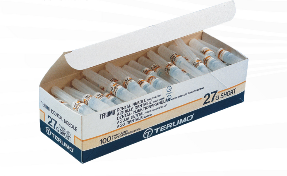 Terumo Dental Needles (FOR HEALTHCARE PROFESSIONAL/COMPANY ONLY) While Stocks Last