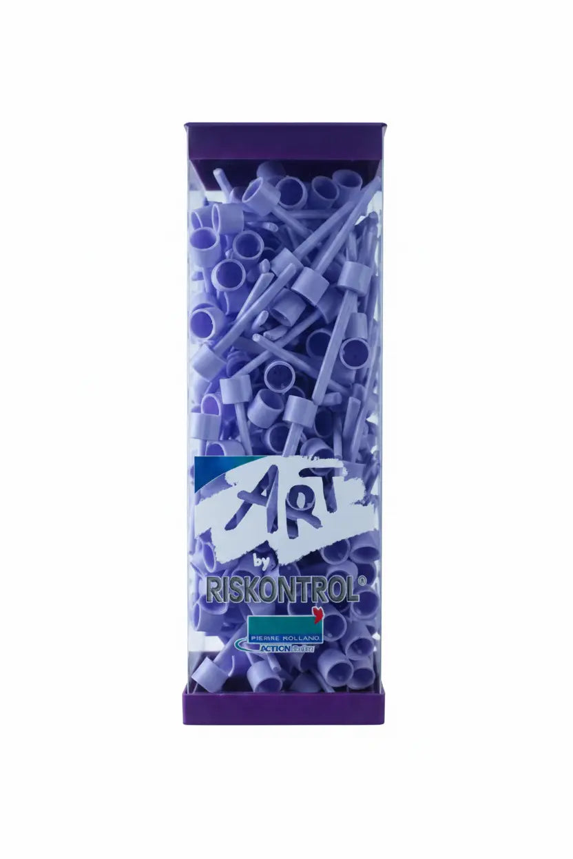 Acteon RISKONTROL Blackcurrant air water syringe tips box, disposable dental tips 250 per box