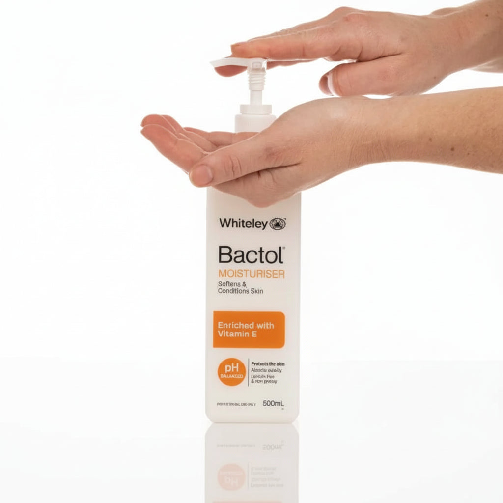 Bactol Moisturiser 500ml enriched with vitamin E for dental clinics and medical practices