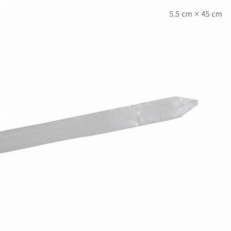 Clear plastic Handpiece Barrier Sleeve suitable for most standard dental handpieces, 5.5 cm × 45 cm, BF-2000.