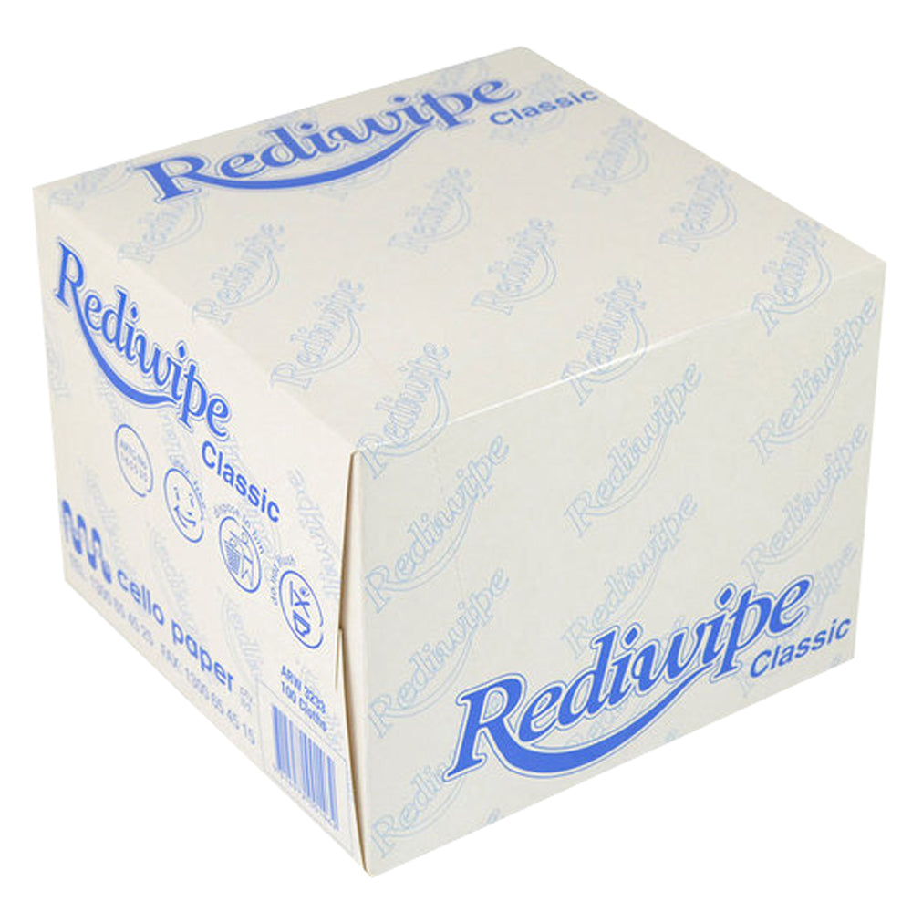 Cello Rediwipe Classic patient care cloth for aged care hygiene and disposable incontinence liner support
