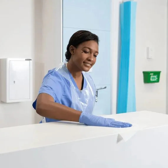 Clinell Universal disinfectant wipes used in hospital and clinical infection control environments