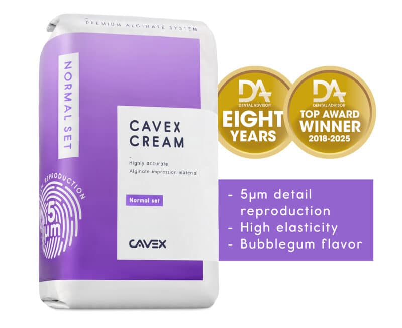 Cavex Cream Alginate Normal Set 500g