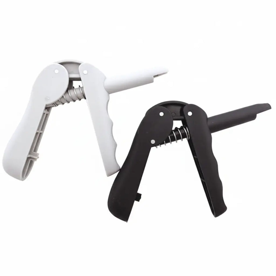 dental composite dispenser gun with compatible composite capsule