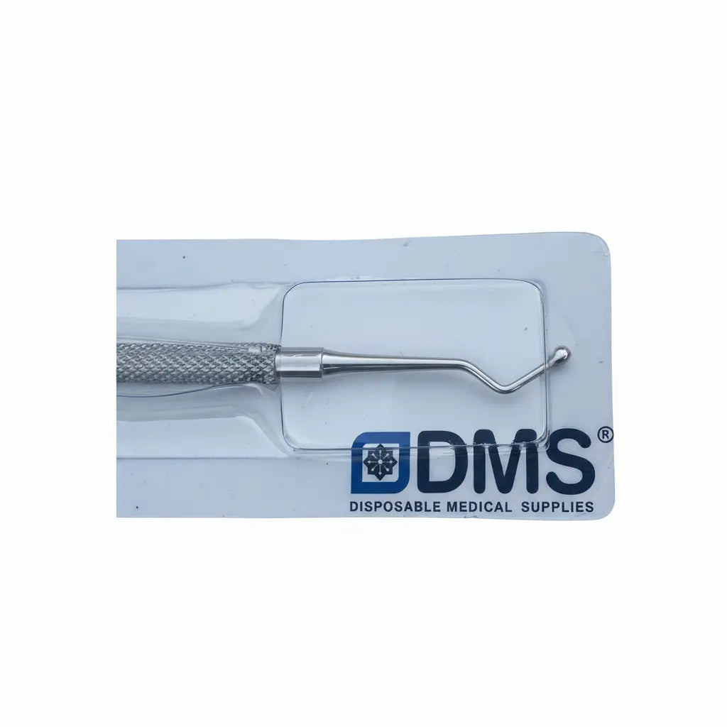 Close-up view of dental excavator 127/128 working ends