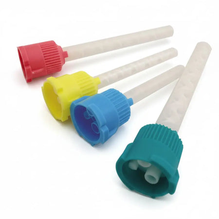 Dental automix mixing tips for impression materials, temporary crowns and cement cartridges, Kerr-compatible, 50pcs dental dispensing tips