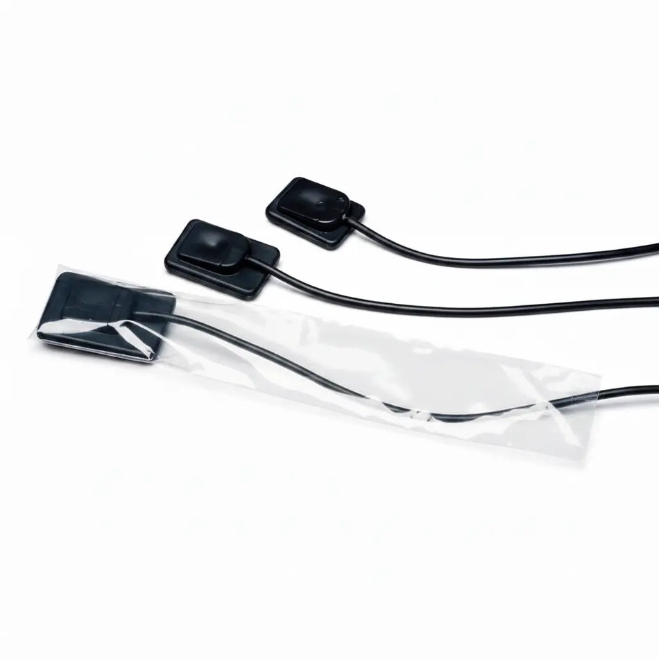 Digital X-Ray Sensor Sleeves Size 2 made from latex-free plastic, clear disposable barrier sleeves, 500 per box.