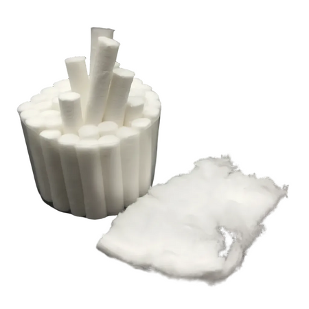 Kensington 1975 Dental Cotton Rolls Size 2 - 600 Pack High Absorbency Non-Sterile Medical Grade Australia | 38x10mm Professional Dental Supplies