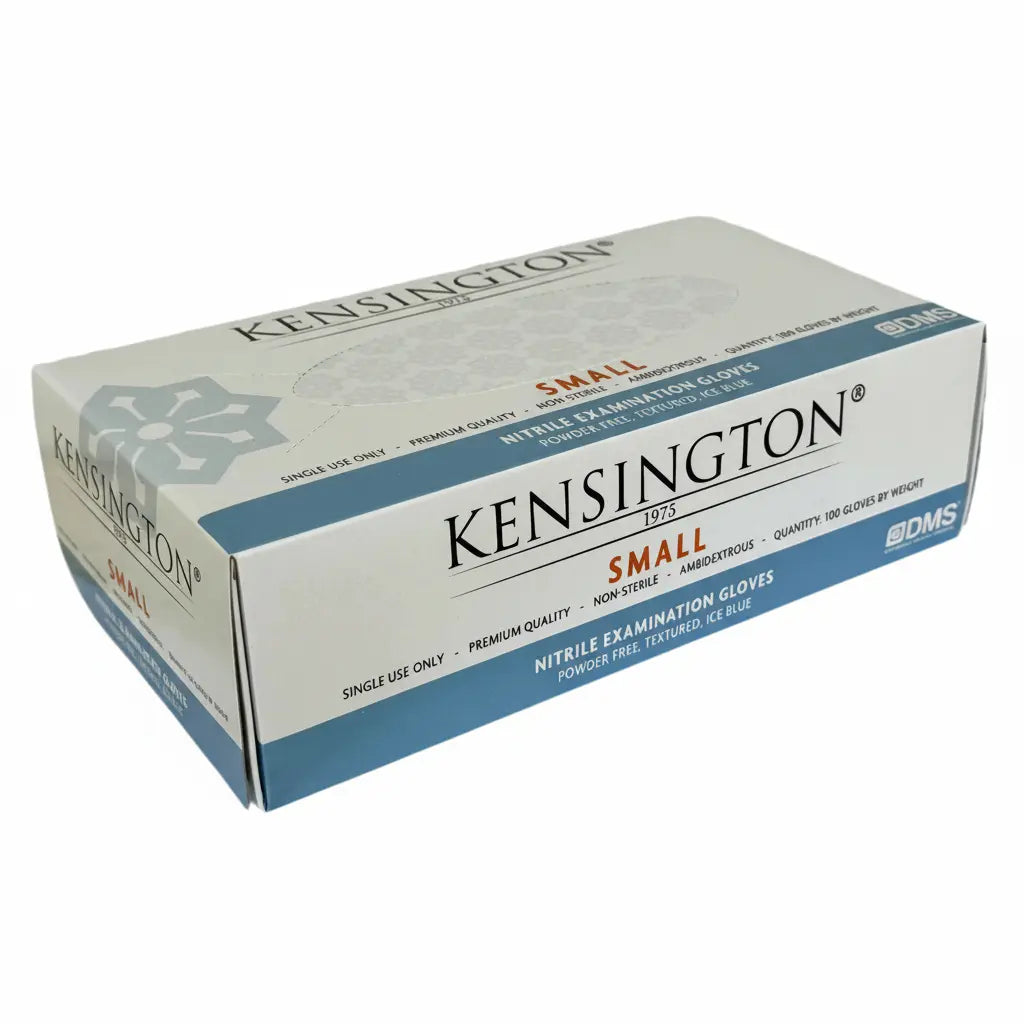 Kensington 1975® nitrile examination gloves ARTG listed medical compliant powder-free latex-free Australia