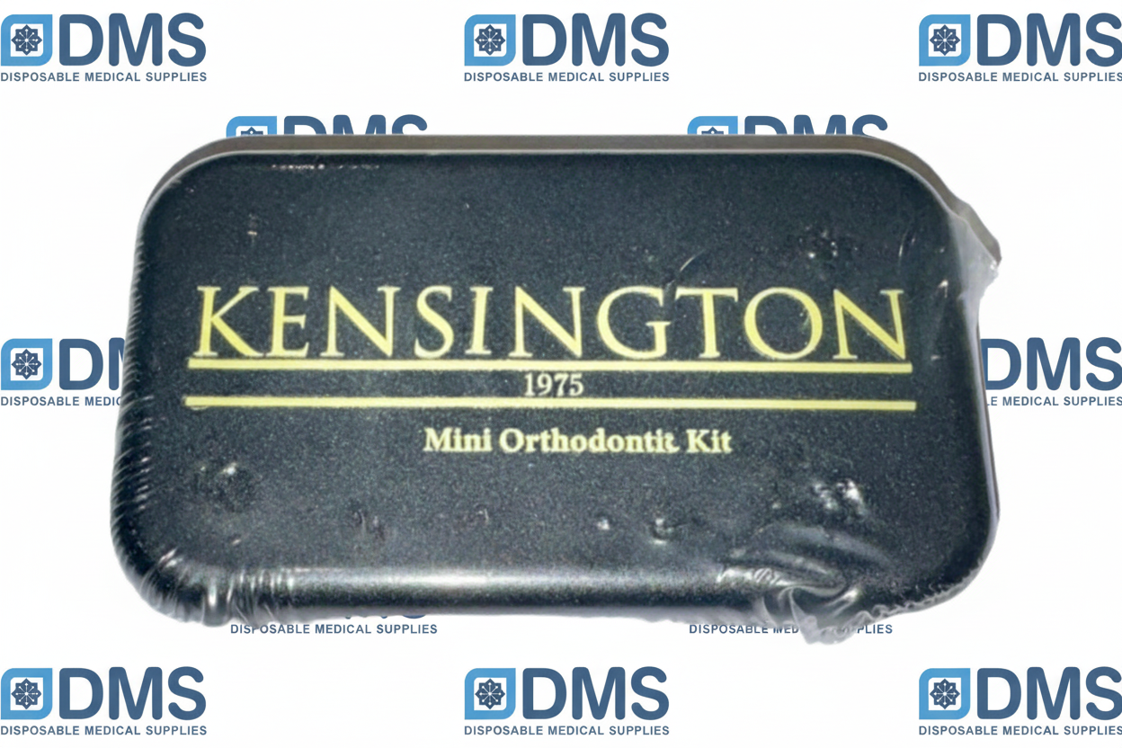 Compact mini orthodontic kit ideal for travel and daily oral care
