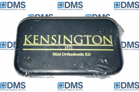 Compact mini orthodontic kit ideal for travel and daily oral care