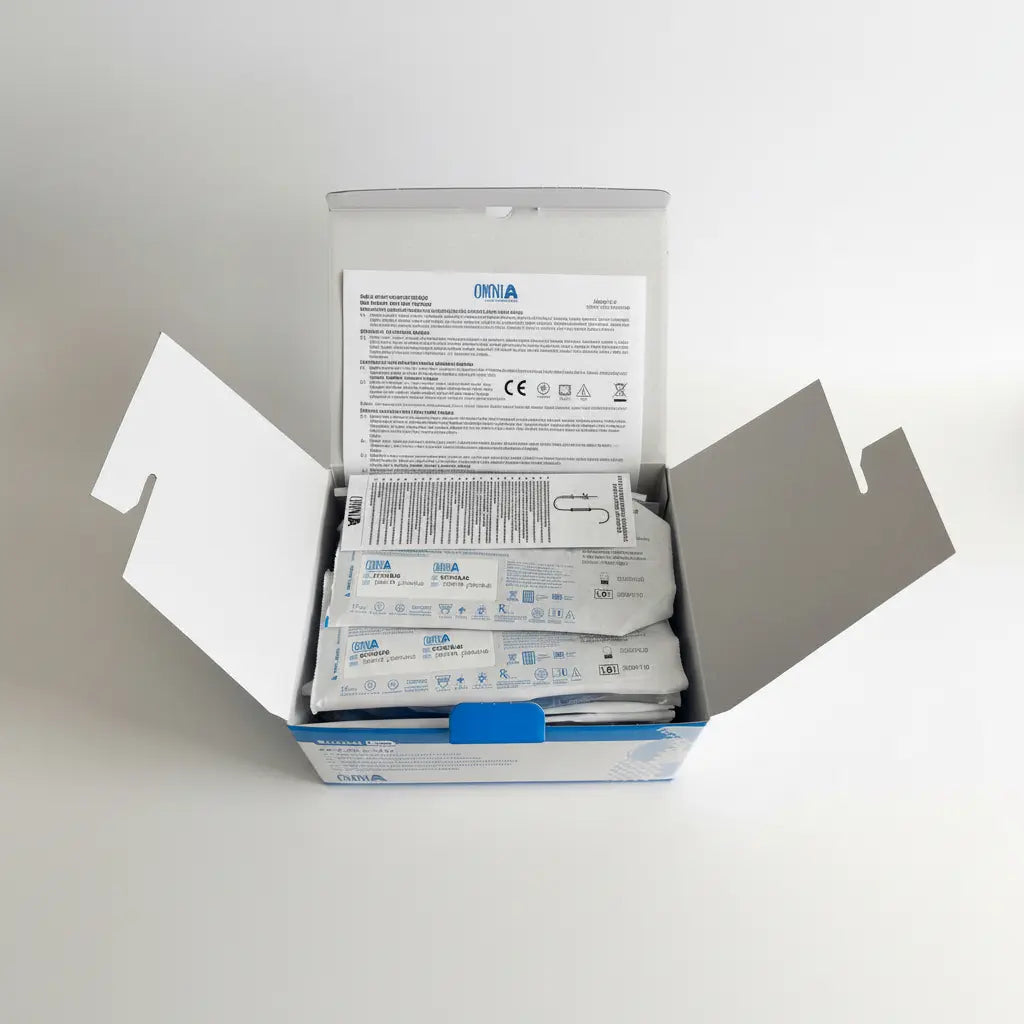 Omnia irrigation line designed for seamless compatibility with Nobel Biocare and W&H physiodispenser surgical systems ensuring leak-free installation.