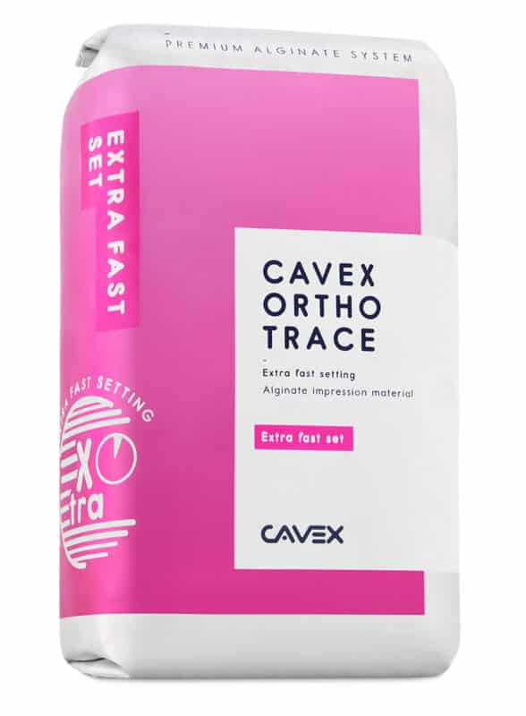 Cavex Orthotrace Orthodontic Alginate Extra Fast Set 500g