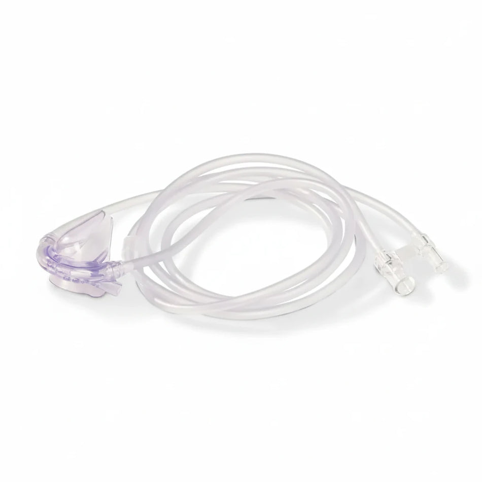 Silhouette 2 paediatric nasal hood nitrous oxide mask with breathing circuit – single-use dental sedation mask 12 pack with capnography port