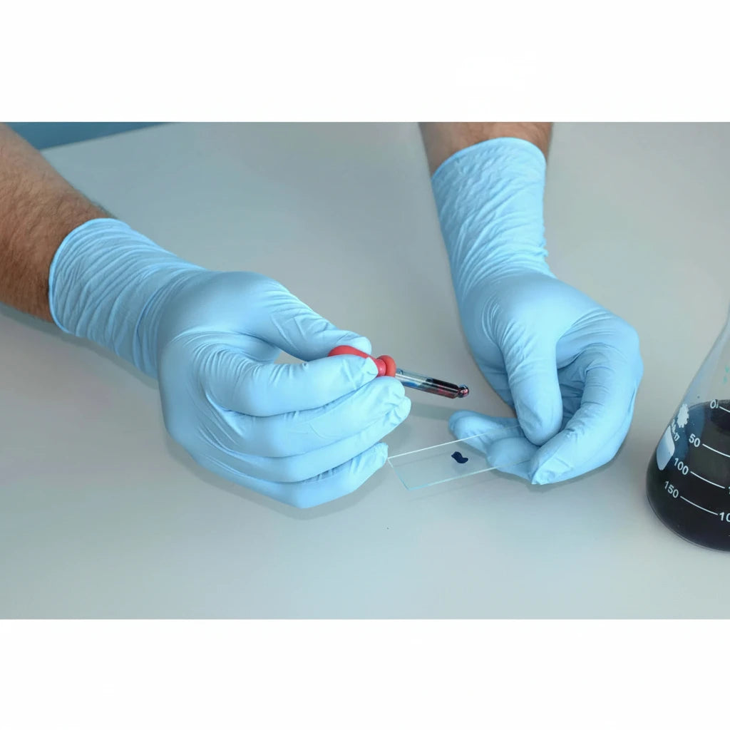 small nitrile gloves snug fit for better dexterity and precision medical exam gloves powder free latex free