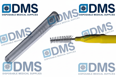 Trapezoidal bristles designed for wider plaque removal between teeth