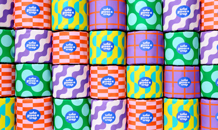 Who Gives A Crap social enterprise toilet paper supporting sanitation charities