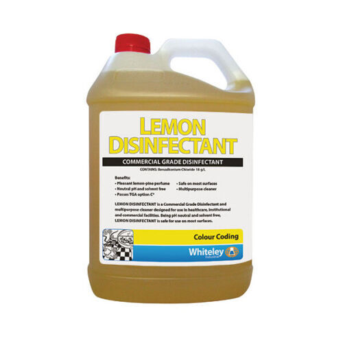 Whiteley Lemon Disinfectant Concentrated  5L