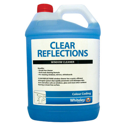 Reflections Window Cleaner Glass Cleaner - Clear Reflections 5L – Disposable Medical Supplies ...