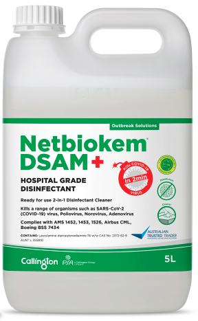 Netbiokem DSAM+ Hospital Grade Disinfectant 5L