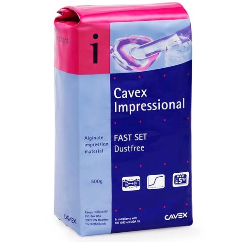 Cavex Impressional Alginate Fast Set 500g