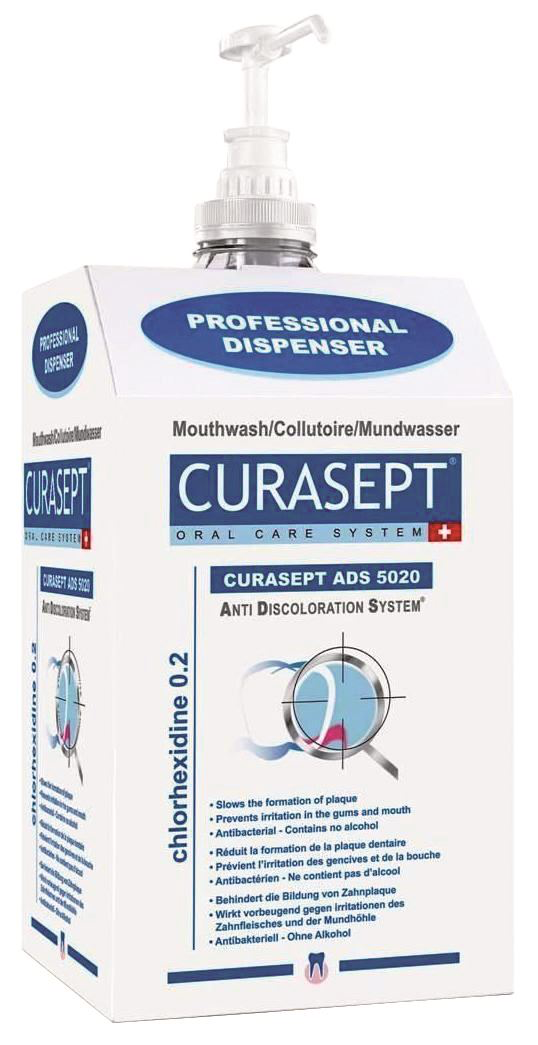 Curasept 0.20% Chlorhexidine Mouth Rinse - 5L