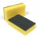 Sponge - Scourer Green & Yellow 10pcs