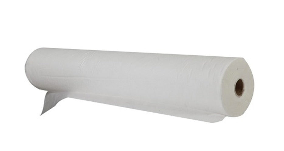 Super soft non-woven gauze disposable bedroll 60cm x 100m, carton of 6 rolls for medical, spa and salon use